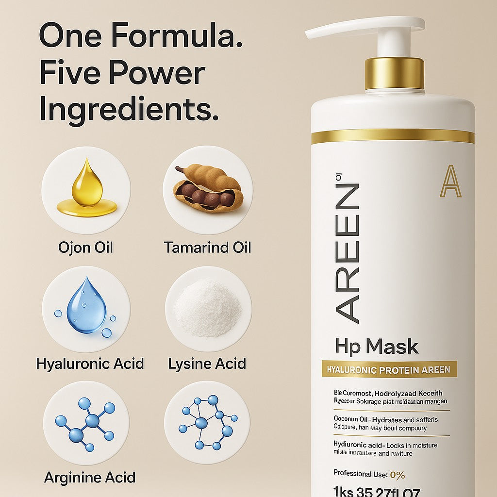 Hair Mask Treatment application steps | Areen1