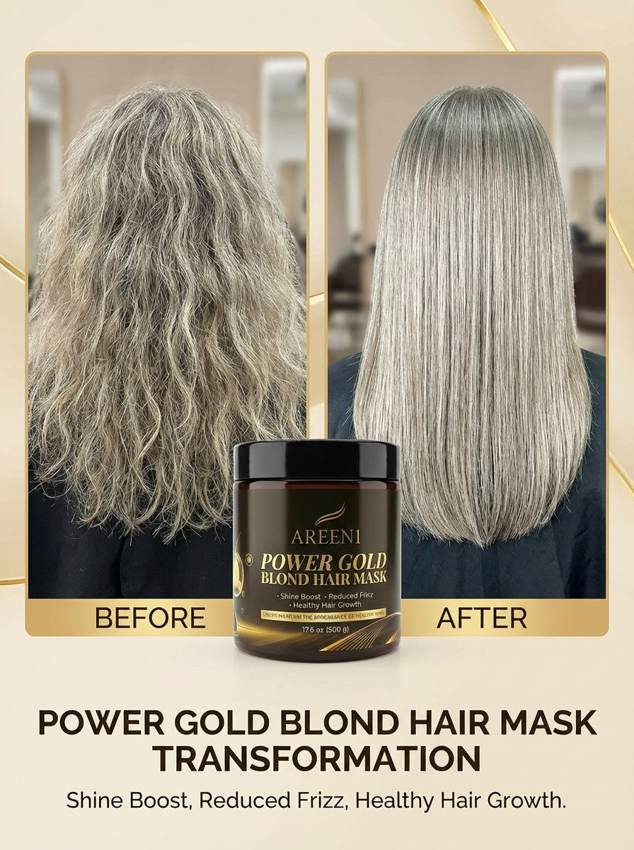 AREEN1 Power Gold Blond Hair Mask