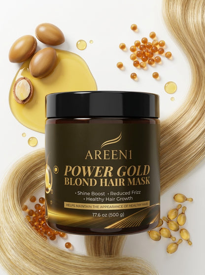 AREEN1 Power Gold Blond Hair Mask