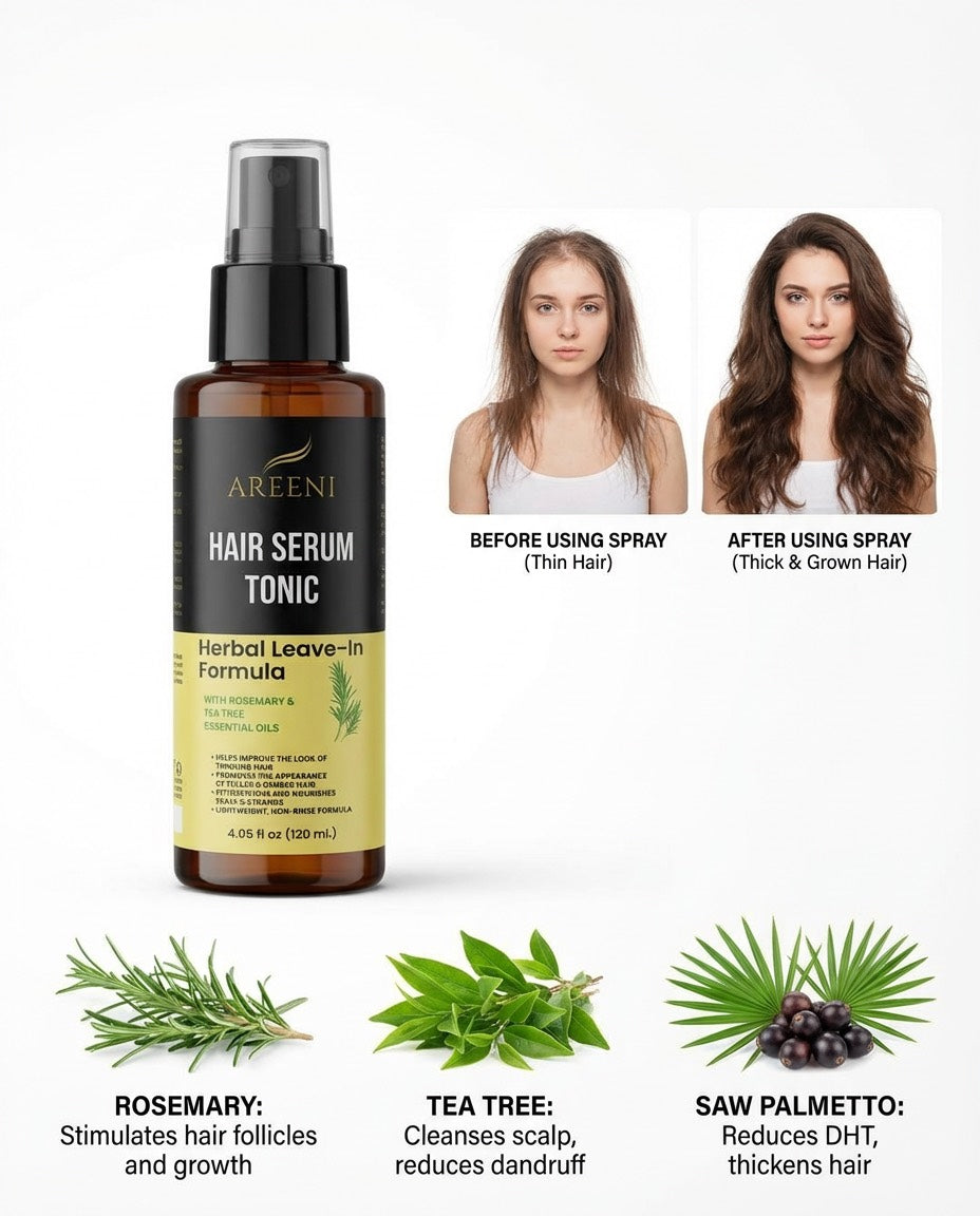 AREEN1 Hair Growth Spray – Herbal Leave-In Tonic